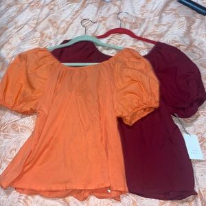 Pair of target shirts - a new day